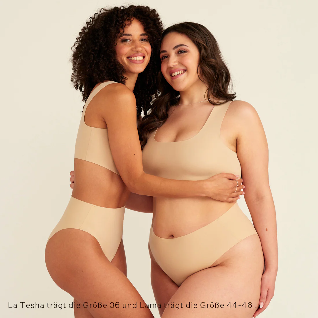 Highwaist Seamless Cheeky beige - Image 7