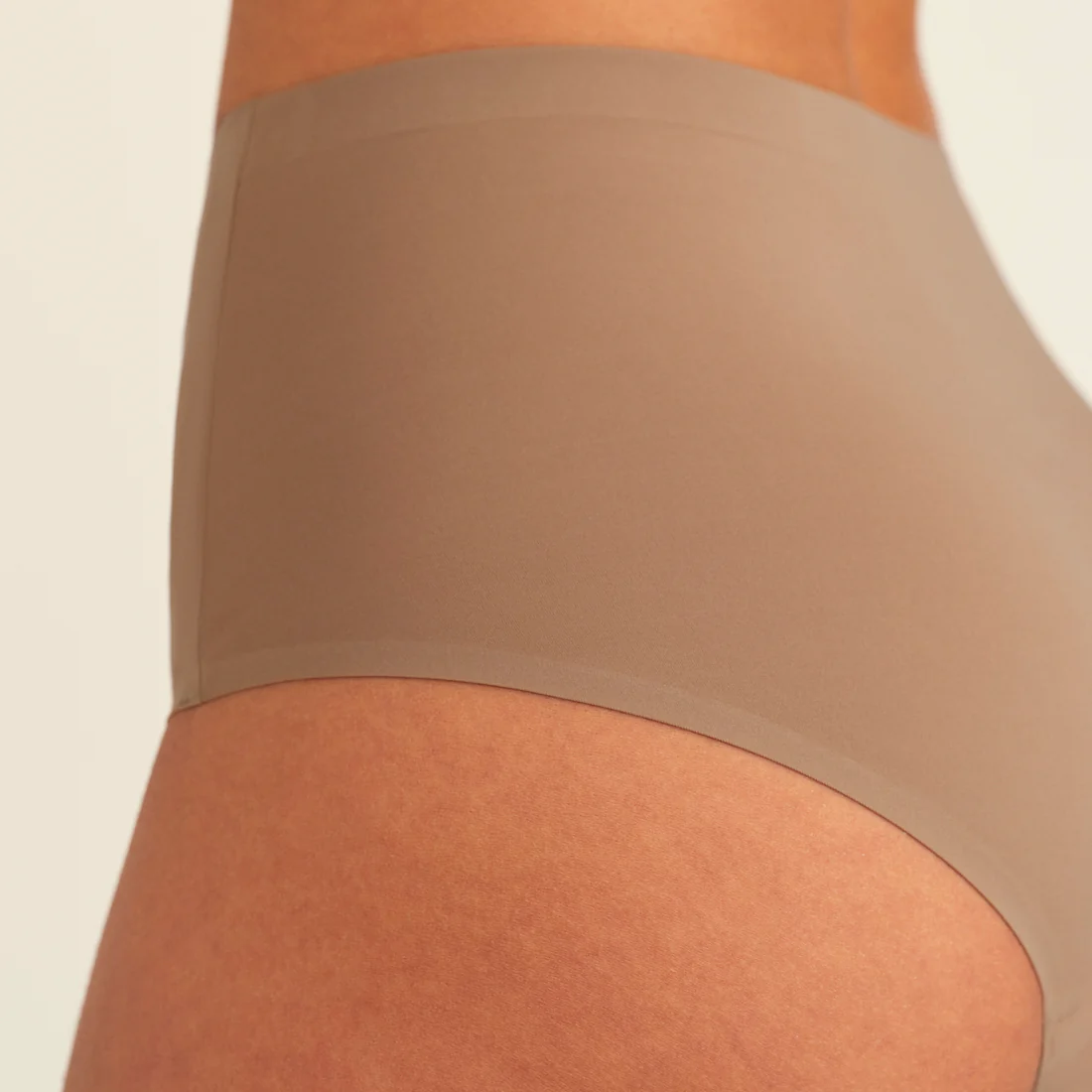 Highwaist Seamless taupe - Image 4