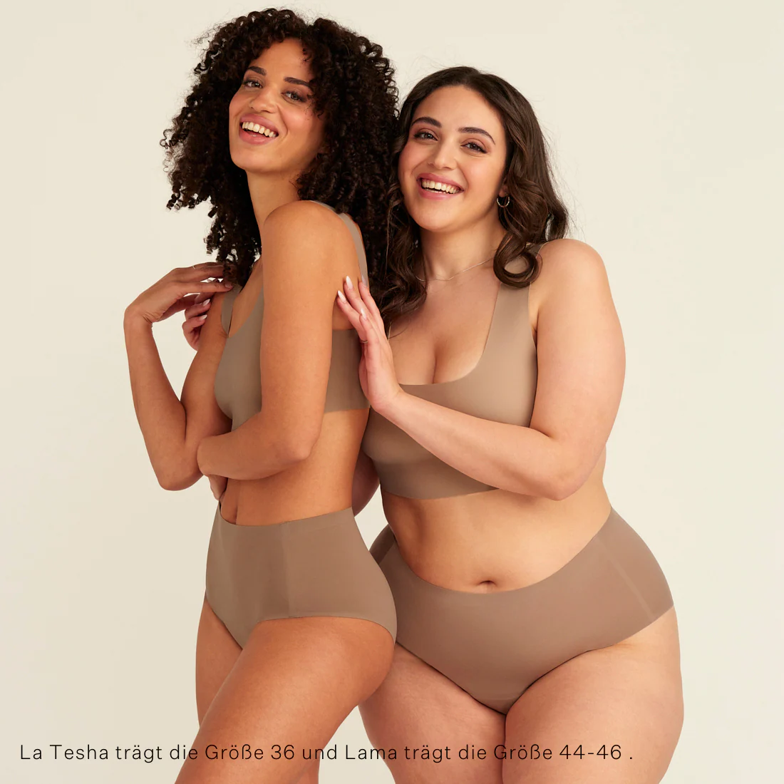 Highwaist Seamless taupe - Image 6
