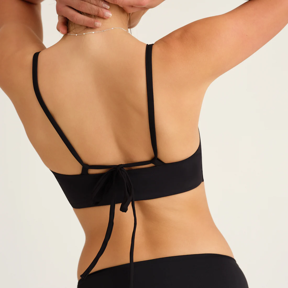 Beach Triangle Top schwarz - Image 5