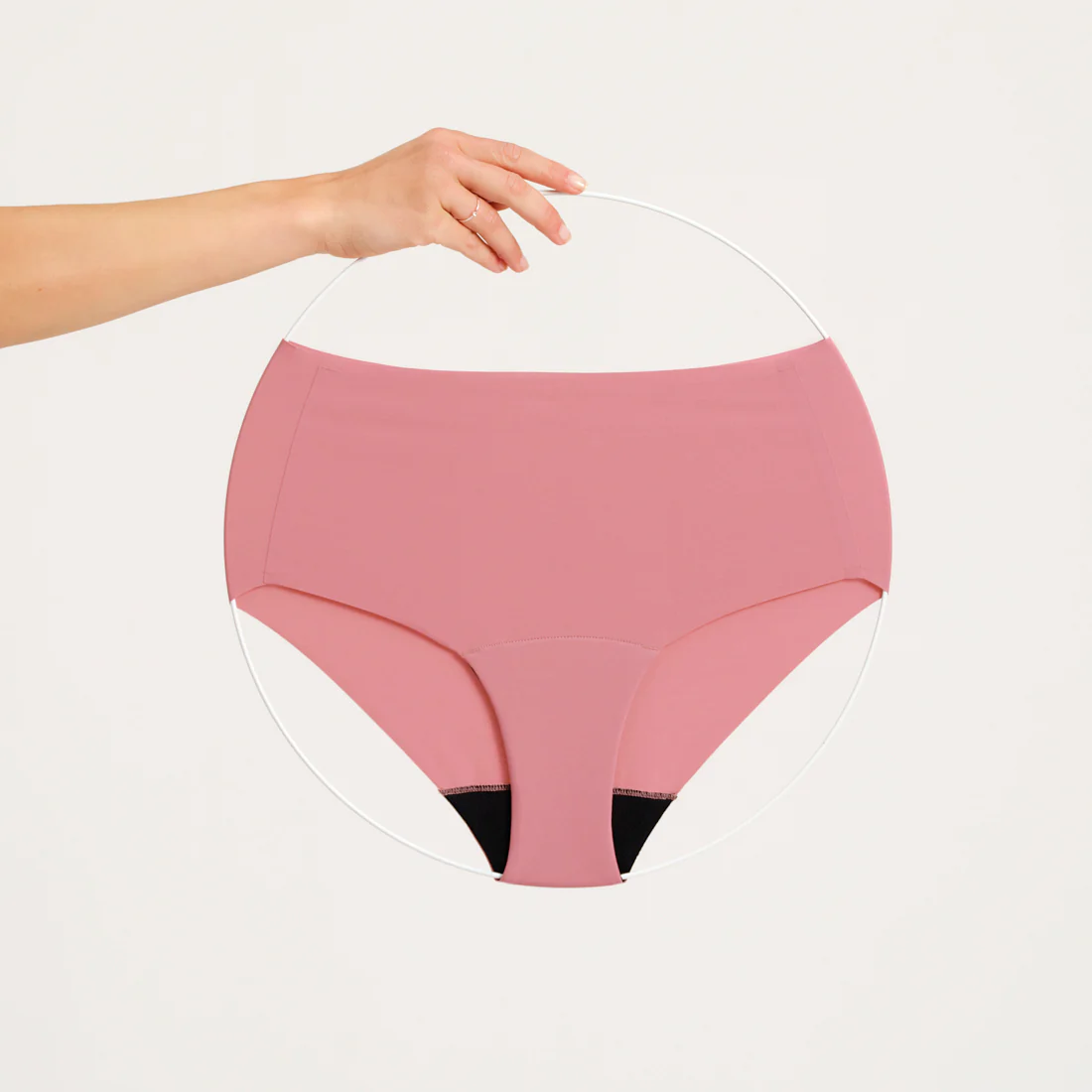 everyday Highwaist Seamless schwarz/dusky pink - Image 9