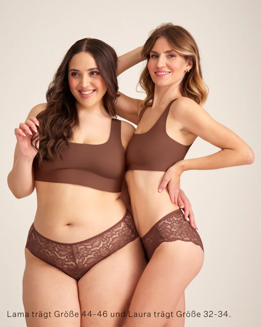 Hipster Allover Lace braun - Image 6