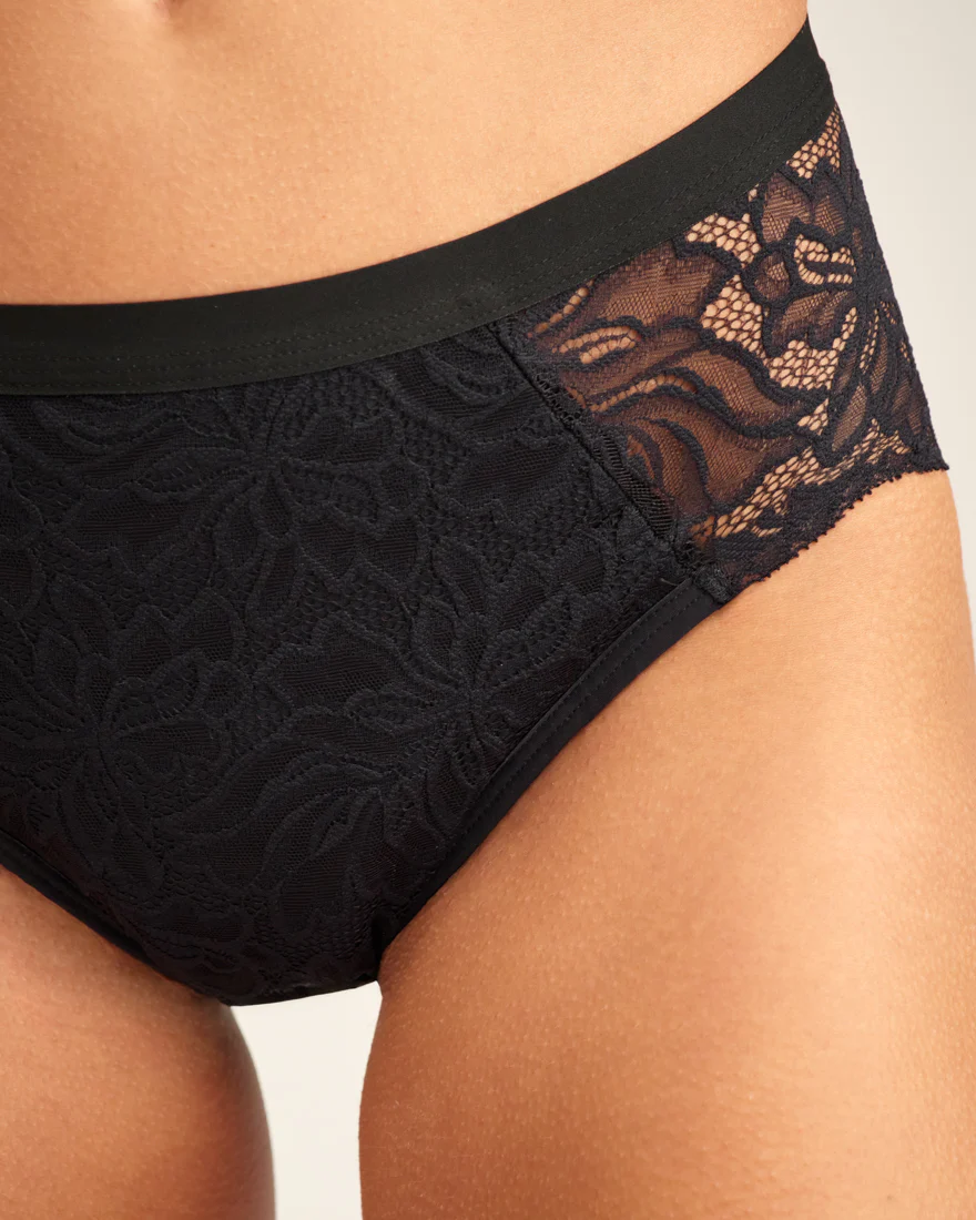 Hipster Allover Lace Extra Strong schwarz - Image 3