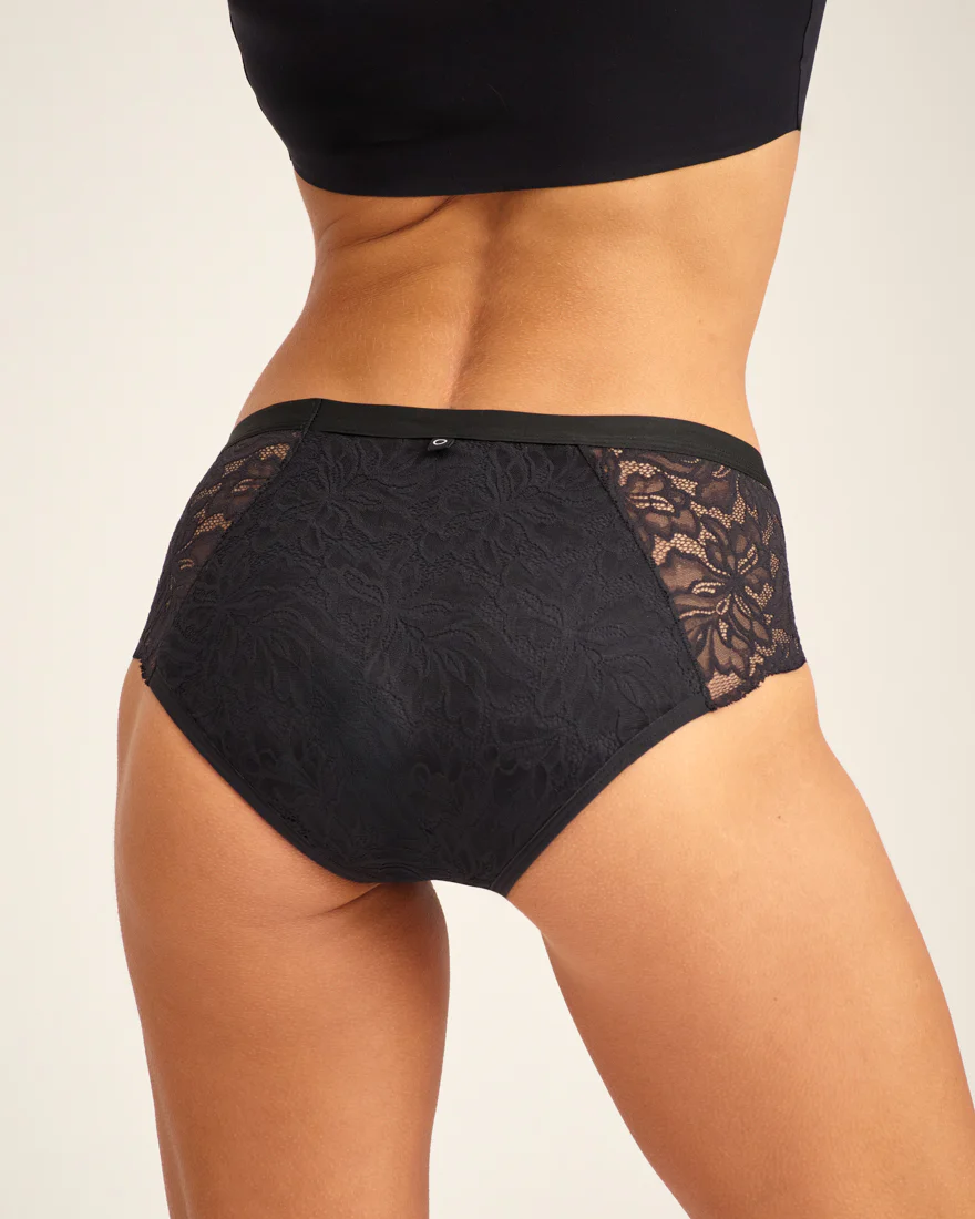 Hipster Allover Lace Extra Strong schwarz - Image 4