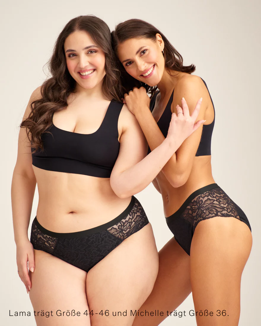 Hipster Allover Lace Extra Strong schwarz - Image 6
