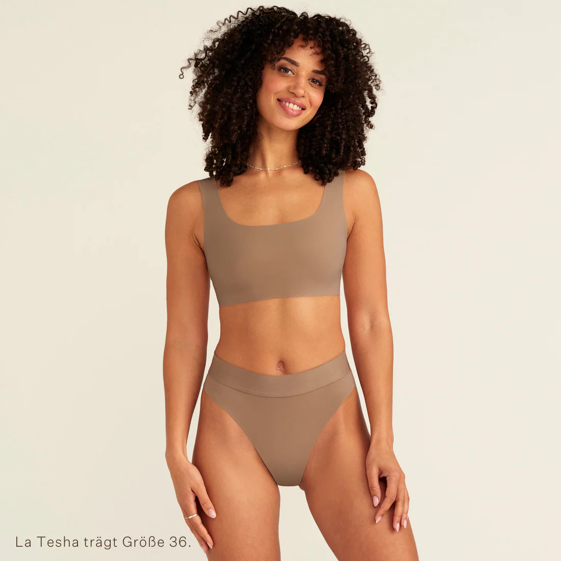 Slip Seamless Cheeky taupe - Image 6