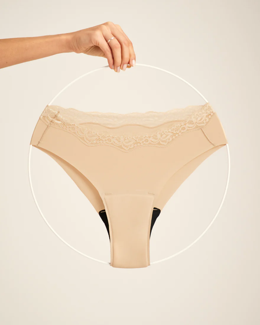 Slip Seamless Lace Extra Strong beige - Image 7